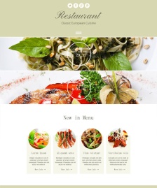 HTML5主題餐廳網(wǎng)站模板