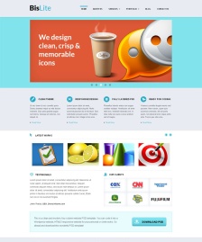 熱騰騰的咖啡Html5模板
