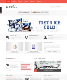 多樣式切換html5模板