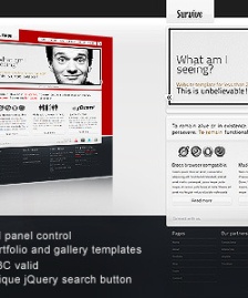 個人博客HTML5模板