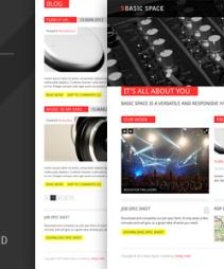 空間設計HTML5模板