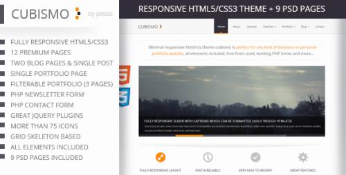企業(yè)博客HTML5模板