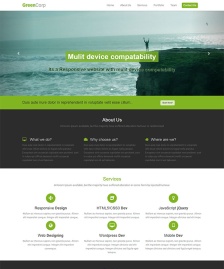 寬屏簡(jiǎn)潔旅游HTML5模板