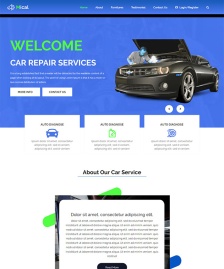 汽車維修服務(wù)企業(yè)網(wǎng)站模板