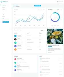 清爽簡潔后臺Admin模板