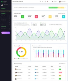 Stellar Admin后臺管理模板