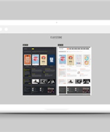 黑色炫酷的博客風格HTML5網(wǎng)站模板