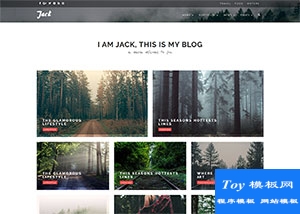 MY BLOG個(gè)人自媒體博客整站模板-HTML5模板