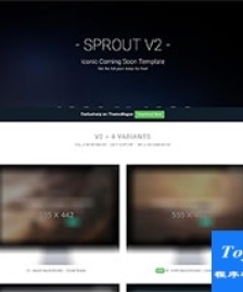 4+ Page Coming Soon 視頻背景html5模板