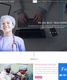 Health大健康醫(yī)療科研企業(yè)模板