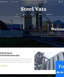 化工廠重工業(yè)bootstrap網(wǎng)站模板