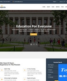 Education大學(xué)學(xué)校教育門(mén)戶(hù)網(wǎng)站模板