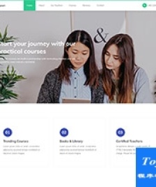 在線課堂edu教育培訓(xùn)機構(gòu)網(wǎng)站模板-HTML5模板