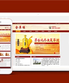 大氣白酒企業(yè)科技公司網(wǎng)站模板