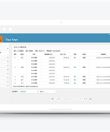 穩(wěn)重藍色企業(yè)中文后臺模板下載