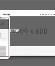 干凈優(yōu)雅的設計公司多頁面HTML5模板