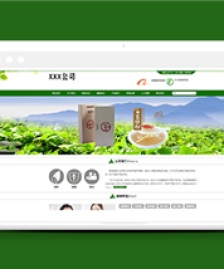 綠色精美設(shè)計農(nóng)產(chǎn)品食品公司網(wǎng)站模板