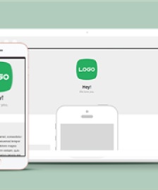 簡約風APP應用網(wǎng)站HTML5網(wǎng)站模板