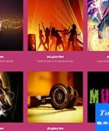 ROCKON炫酷搖滾樂隊活動展出商業(yè)響應(yīng)式模板