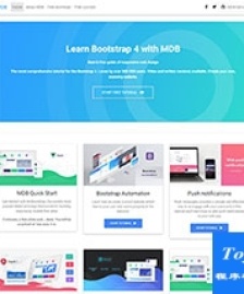 WEB DESIGN產(chǎn)品展示Bootstrap 4模板