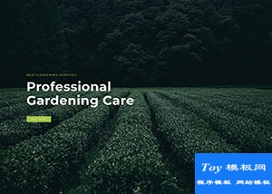 綠色有機食品農(nóng)業(yè)全屏漂亮網(wǎng)站模板-HTML5模板