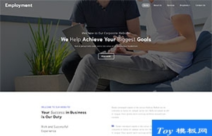 Marketing市場調(diào)查公司html5模板-Toy模板網(wǎng)編號18209