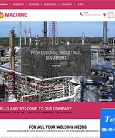 五金機械加工工廠企業(yè)網(wǎng)站模板