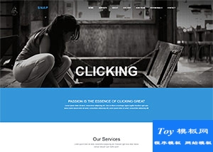 模特秀圖片幻燈bootstrap模板-HTML5模板