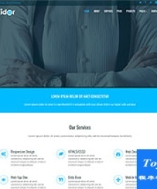 商務服務公司響應式bootstrap模板