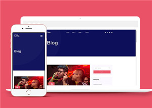 簡潔數碼產品公司網站模板下載-HTML5模板