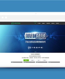 簡約網(wǎng)站設計公司模板下載