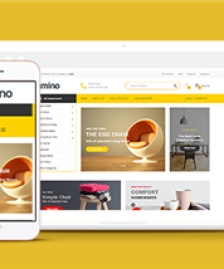 黃色響應(yīng)式電子商務(wù)家具銷售網(wǎng)站HTML模板-HTML5模板
