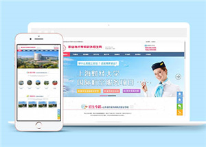 大學(xué)對外招生網(wǎng)站前端模板下載-前端模板