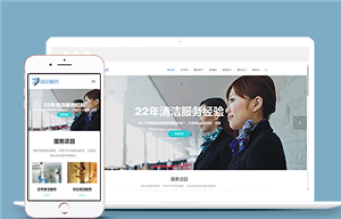 響應(yīng)式清潔服務(wù)類企業(yè)前端CMS模板下載-Toy模板網(wǎng)編號(hào)12036