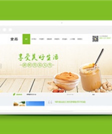 自適應(yīng)綠色食品加工類企業(yè)前端企業(yè)模板