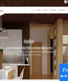 Impressive精品室內(nèi)設(shè)計公司導向式網(wǎng)站模板