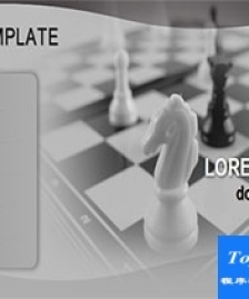 chess國際象棋灰色背景主題多頁網(wǎng)站模板