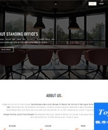 現(xiàn)代裝修家居設(shè)計公司html5模板