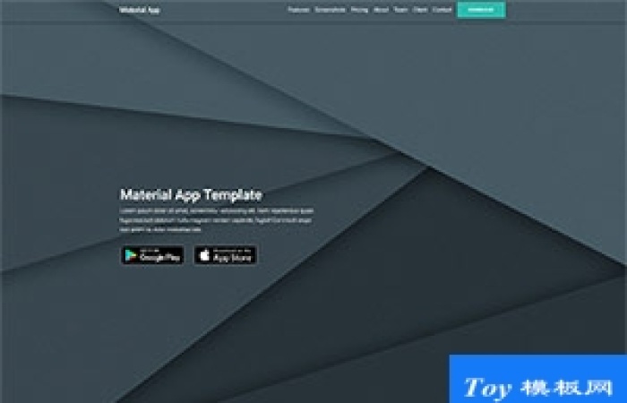 移動(dòng)應(yīng)用APP程序開發(fā)企業(yè)官網(wǎng)模板-Toy模板網(wǎng)編號(hào)18298