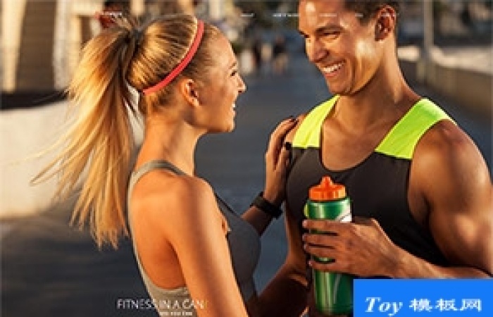 健身房fitness運動俱樂部網(wǎng)站模板-Toy模板網(wǎng)編號18778