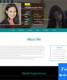 墨綠色設(shè)計(jì)師job網(wǎng)站簡歷模板