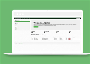 簡潔Bootstrap后臺源碼模板下載-HTML5模板