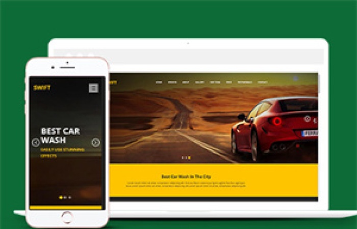 黃色HTML5新能源汽車公司網(wǎng)站模板-Toy模板網(wǎng)編號(hào)8558