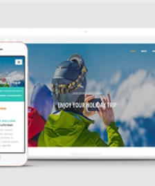 旅行風景公司企業(yè)創(chuàng)業(yè)通用html5模板下載