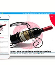 白色單頁面葡萄酒種類介紹網(wǎng)站HTML5模板
