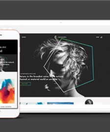 黑色個性日志帖子個人博客網(wǎng)站模板-HTML5模板