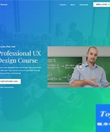 大氣綠色漸變?cè)诰€課堂企業(yè)官網(wǎng)模板-HTML5模板