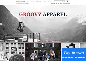 寬屏?xí)r裝大片攝影bootstrap響應(yīng)式模板-HTML5模板