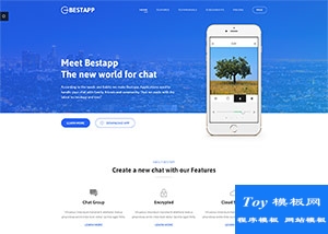 bestApp應用開發(fā)制作公司官網(wǎng)網(wǎng)頁模板