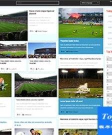 live球賽在線直播平臺新聞html5模板